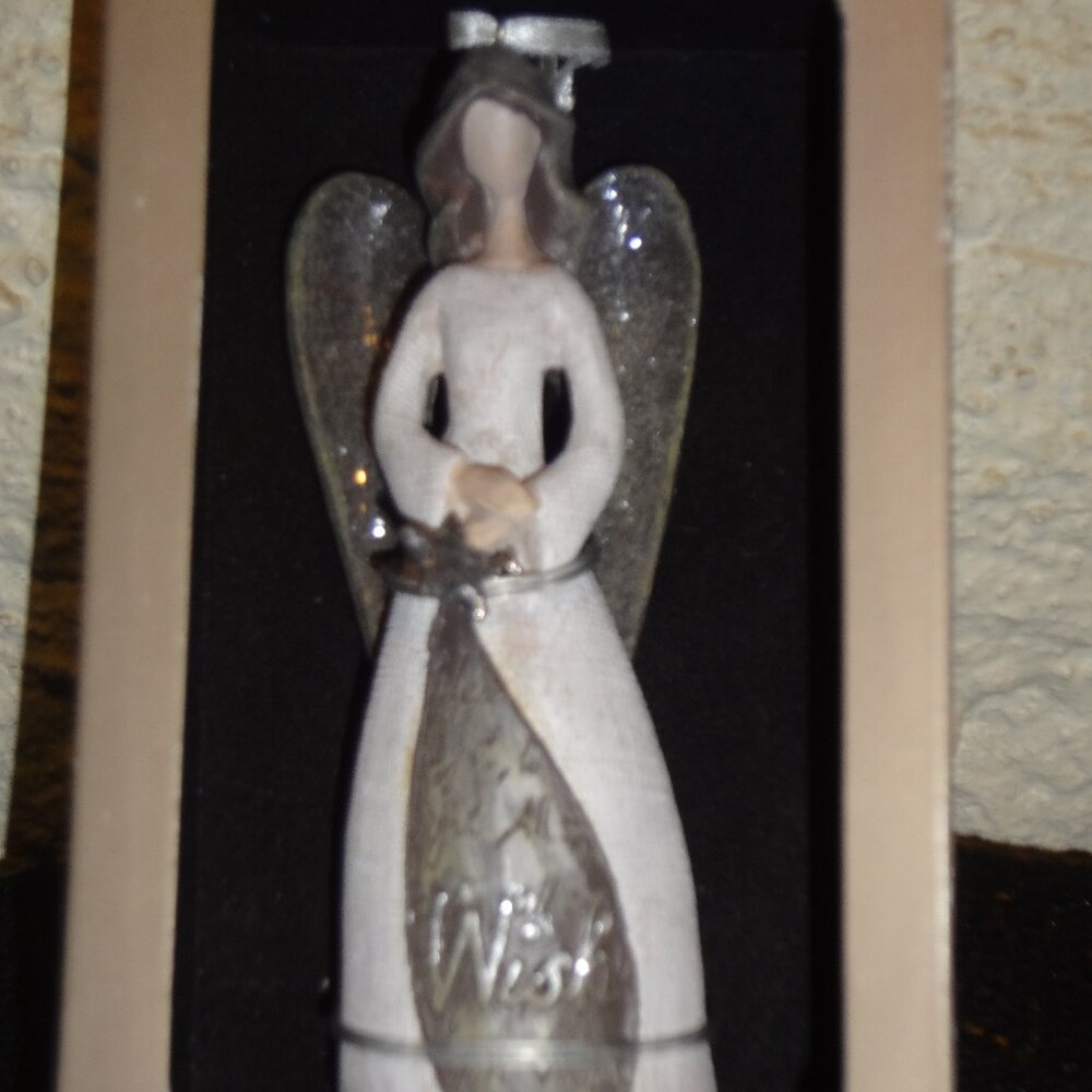"Wish" Angel Holiday Ornament